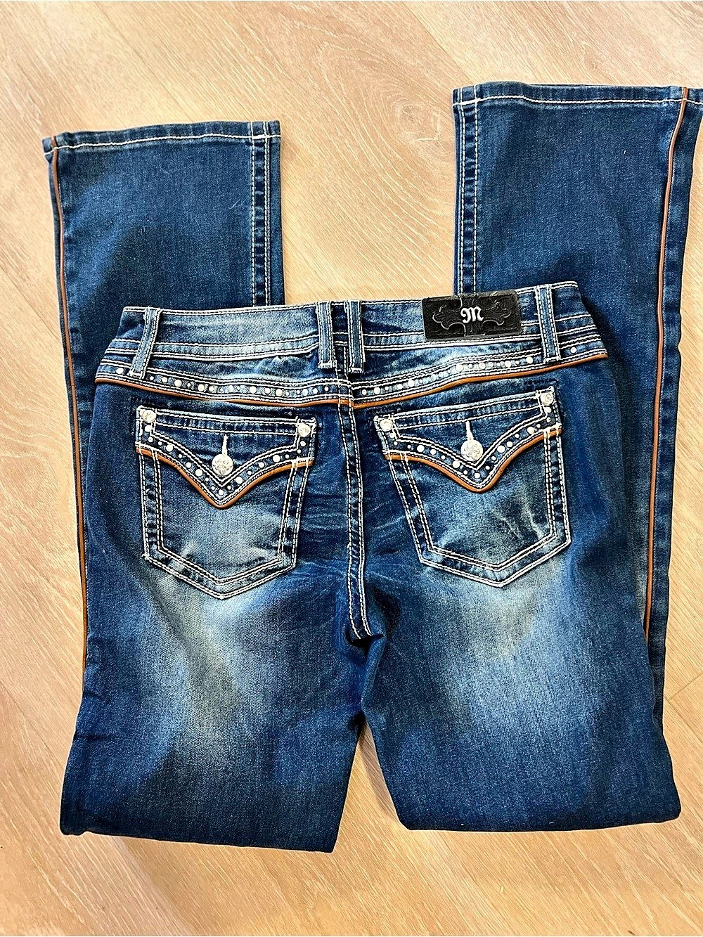 Miss Me Chloe Bootcut Jeans Blue Waist 29